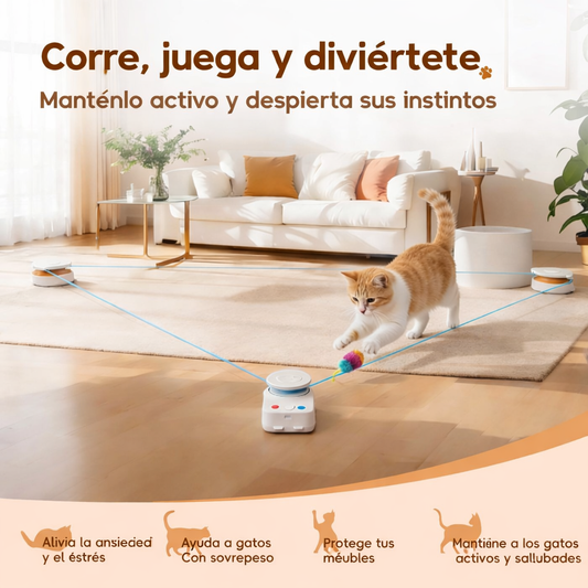 JUGUETE INTERACTIVO PARA GATOS